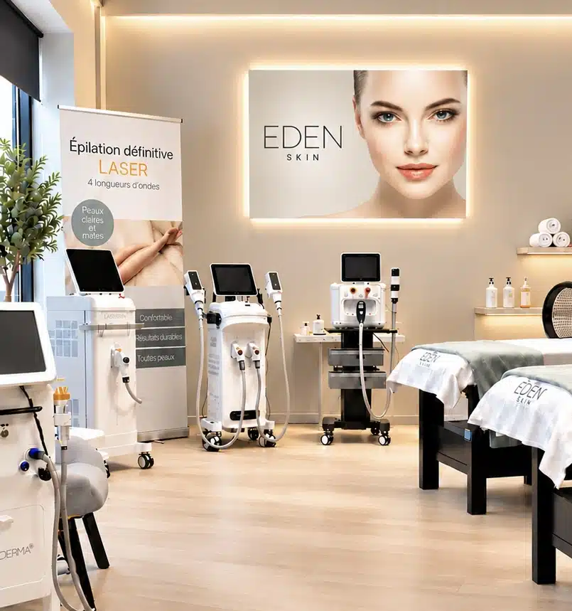 Show-room Eden Skin : appareils esthétiques professionnels et cabines de soin